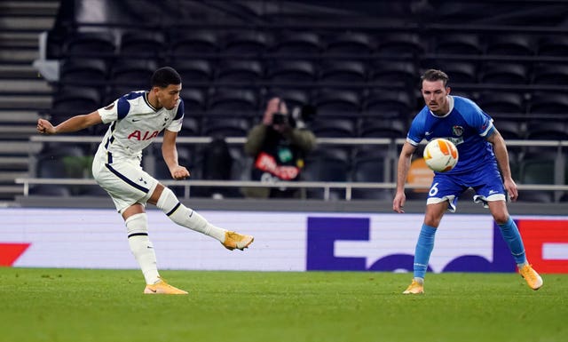 Scarlett has played three times for Spurs this season all as a 16-year-old