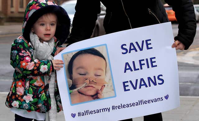Alfie Evans court case
