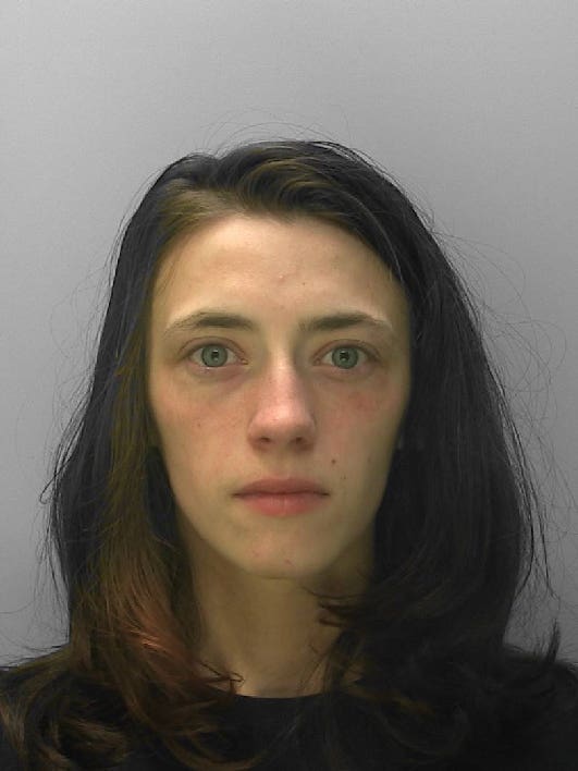 A police custody image of Ah'Kiell Walker's mother, Hannah Henry (Gloucestershire Police/PA)