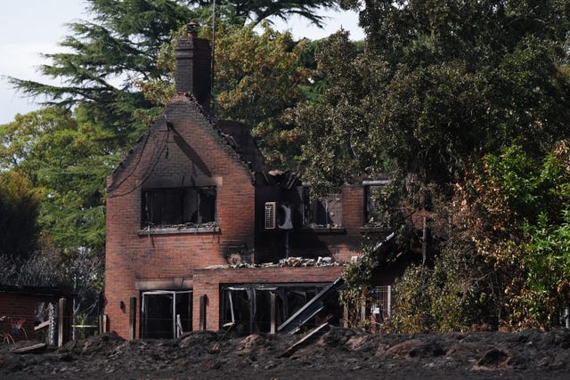 West Midlands wildfires