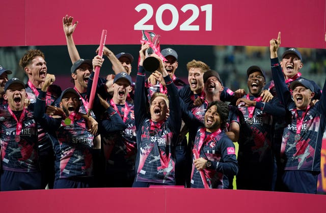 Kent were crowned Vitality Blast champions this weekend (Mike Egerton/PA)
