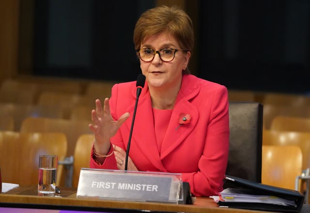 Nicola Sturgeon
