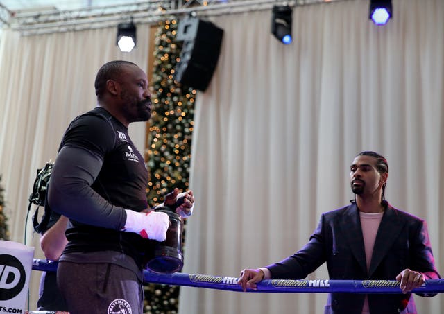 Chisora is managed by former foe David Haye (Steve Paston/PA)