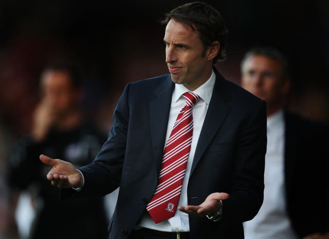 Former Middlesborough manager Gareth Southgate. (PA)