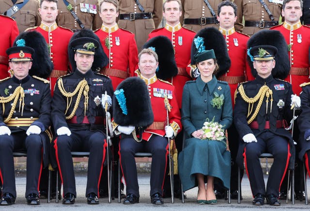 Royal Irish Guards visit