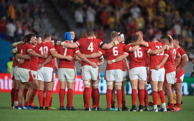 Wales players