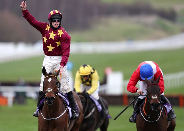 Jack Kennedy celebrates Gold Cup glory with Minella Indo