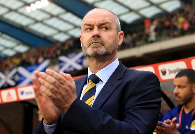 Scotland manager Steve Clarke 