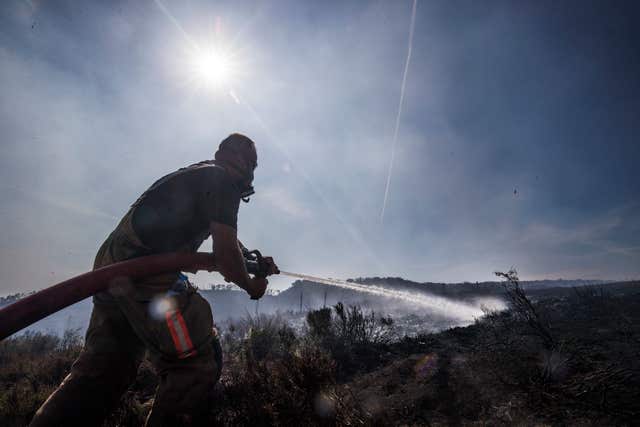 Saddleworth Moor fire
