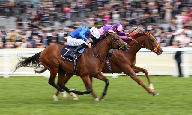 Bacchus just pipped Dreamfield in the Wokingham at Royal Ascot