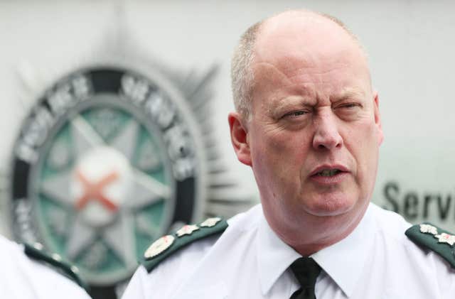 PSNI Chief Constable George Hamilton