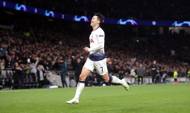 Son Heung-min is enjoying life in Tottenham's new stadium