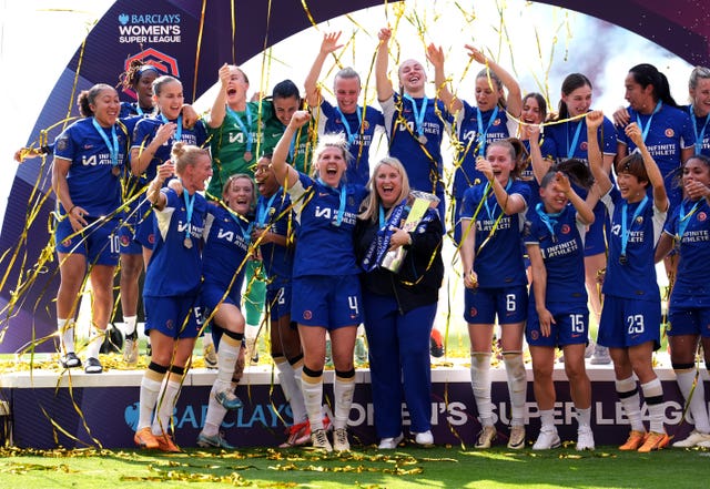 Chelsea celebrate