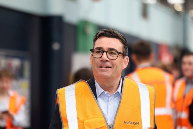 Andy Burnham visit to Derby