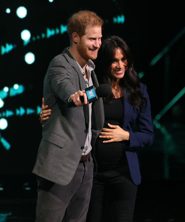 Harry and Meghan at WE Day UK