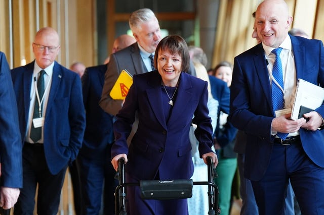 Formal election of First Minister