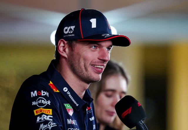 Red Bull driver Max Verstappen