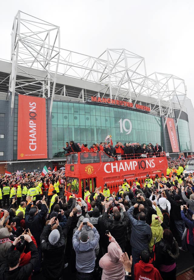 Owen was involved when United won the Premier League in 2011