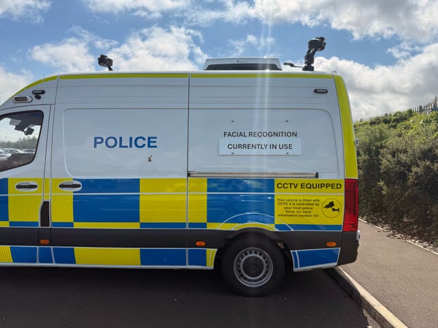 Live Facial Recognition vans