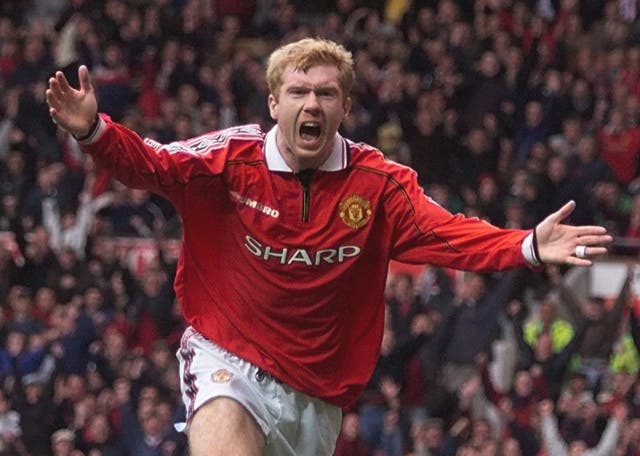 Paul Scholes paid tribute to one of his heroes