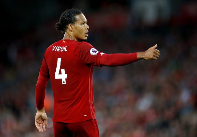 Liverpool's Virgil van Dijk 