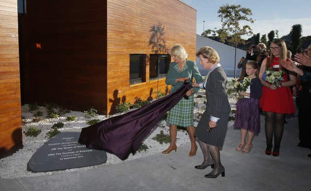Duchess of Cornwall opens cancer support centre