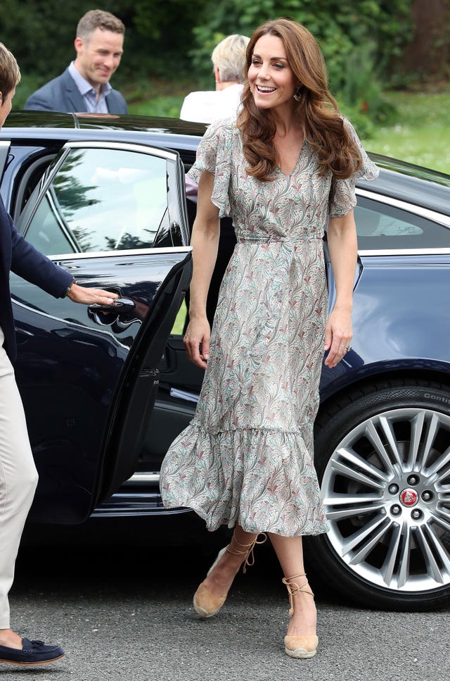 Duchess of Cambridge visits photography workshop