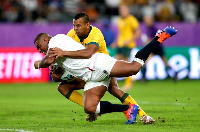 Kyle Sinckler scored a try as England overcame Australia 