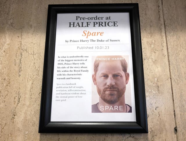 Duke of Sussex memoir