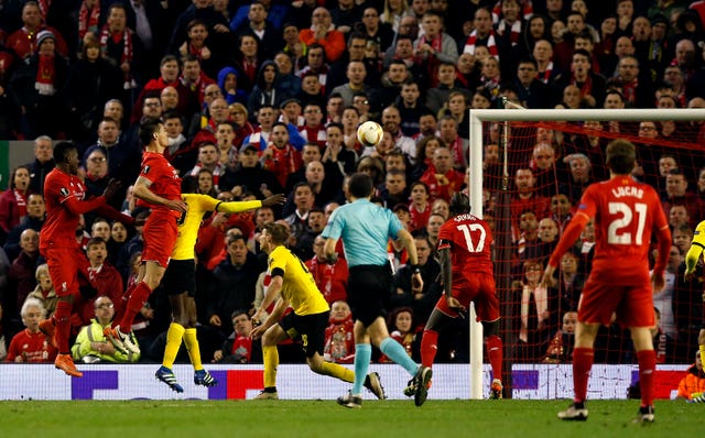 Liverpool v Borussia Dortmund – UEFA Europa League – Quarter Final – Second Leg – Anfield