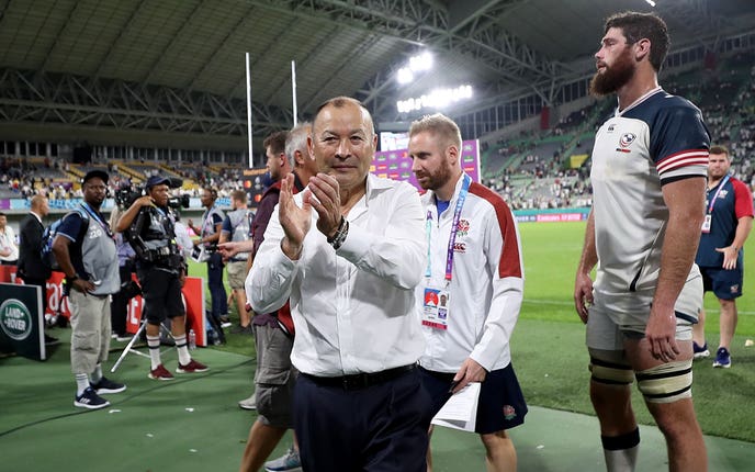 England head coach Eddie Jones places heavy demands on his forwards