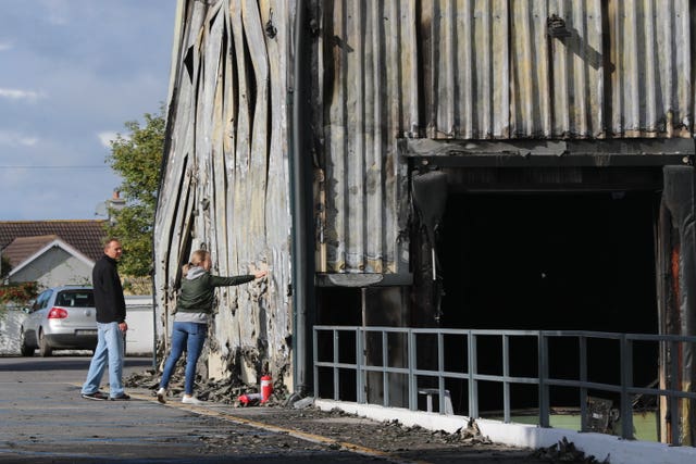 Glenisk's yoghurt factory fire