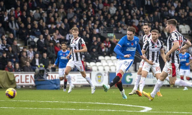 St Mirren v Rangers – cinch Premiership – The SMiSA Stadium