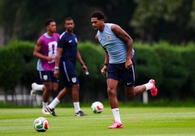 England’s Jarell Quansah during a training session at Club Universidad Nacional, Mexico City