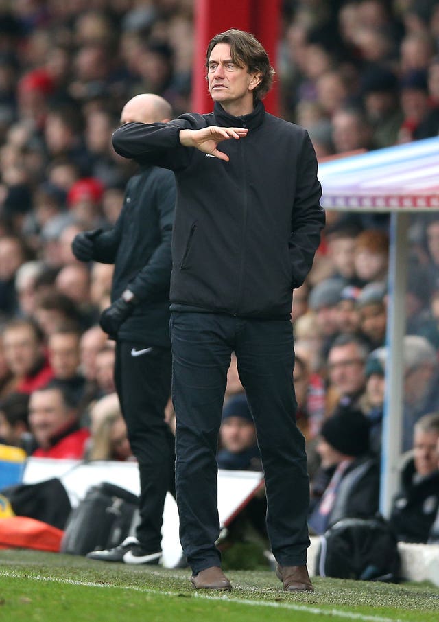 Brentford manager Thomas Frank fielded a young side