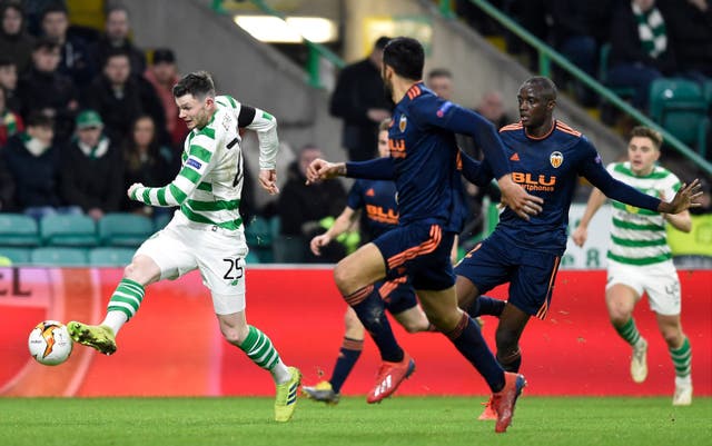 Oliver Burke tried his best to get Celtic back in the game