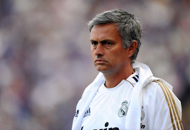 Real Madrid boss Mourinho