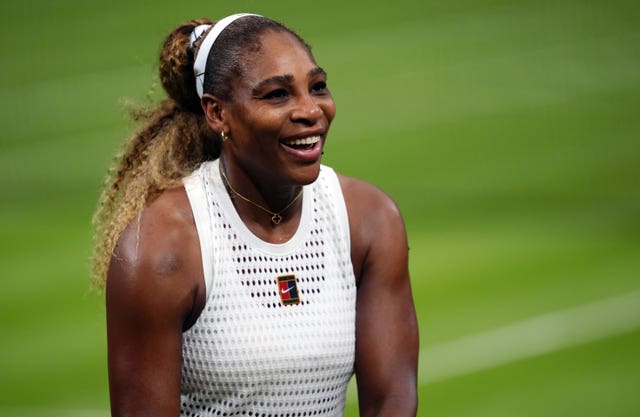 Serena Williams played her first singles match since 2022