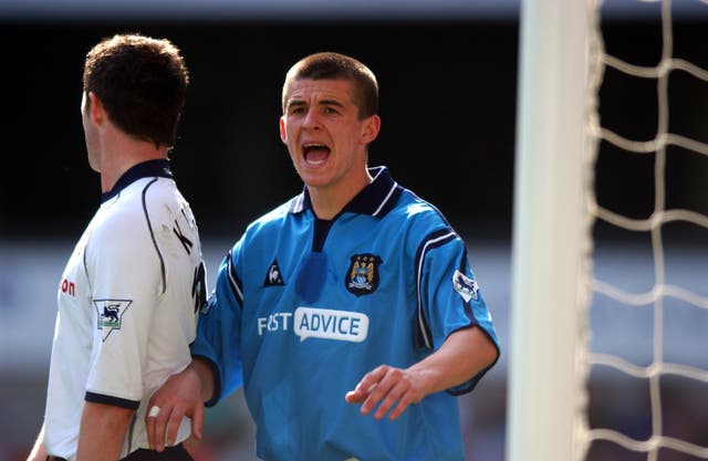 Joey Barton began his career at Manchester City