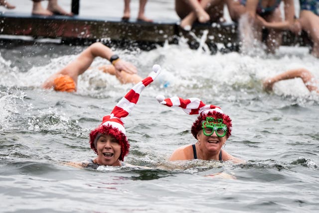 Christmas Day swim 2022