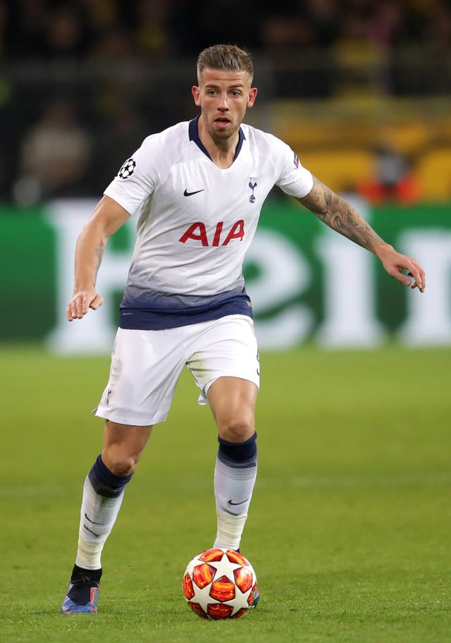 Tottenham Hotspur's Toby Alderweireld