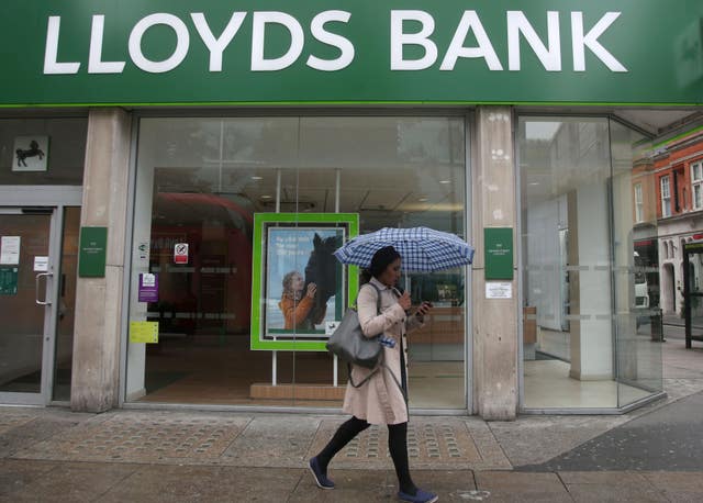 Lloyds half-year earnings