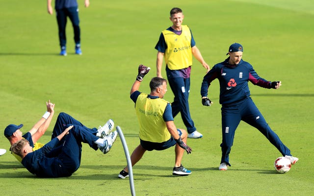 England's cricketers will not be playing football in their warm-ups from now on