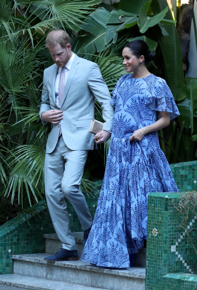 Harry and Meghan in Rabat
