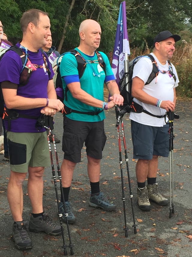 3 Dads Walking charity trek