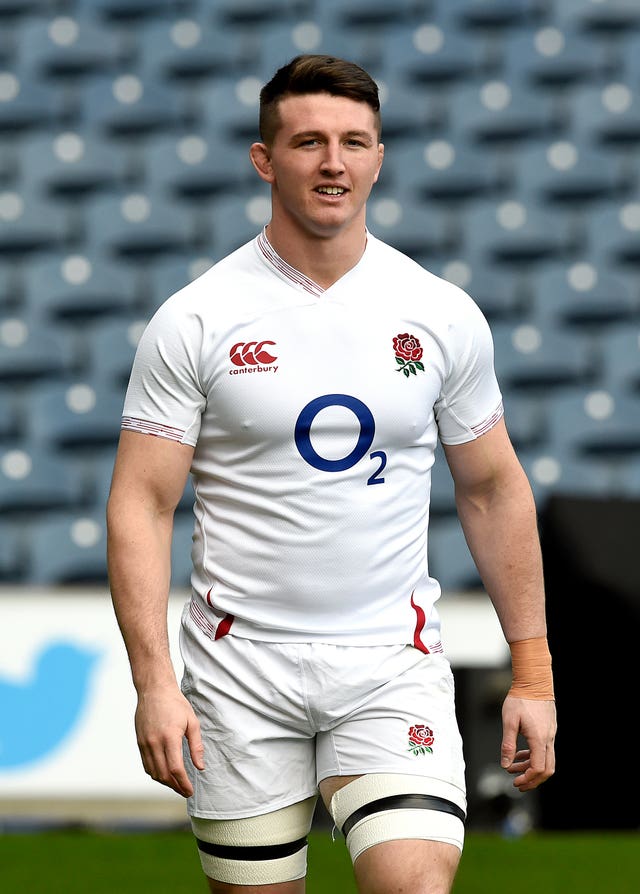 England flanker Tom Curry admires the resilience show by Jessica Ennis-Hill