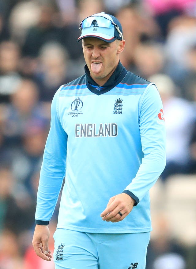 Opener Jason Roy will sit out at least the next two games in the World Cup.