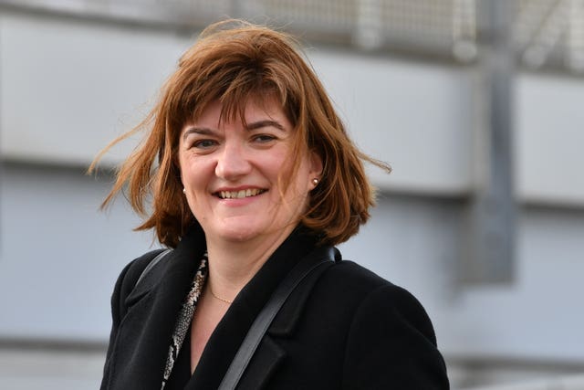 Digital, Culture, Media and Sport Secretary Baroness Nicky Morgan