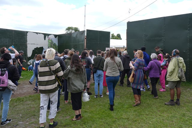 People arrive at the Lambeth Country Show, part of Brockwell Live