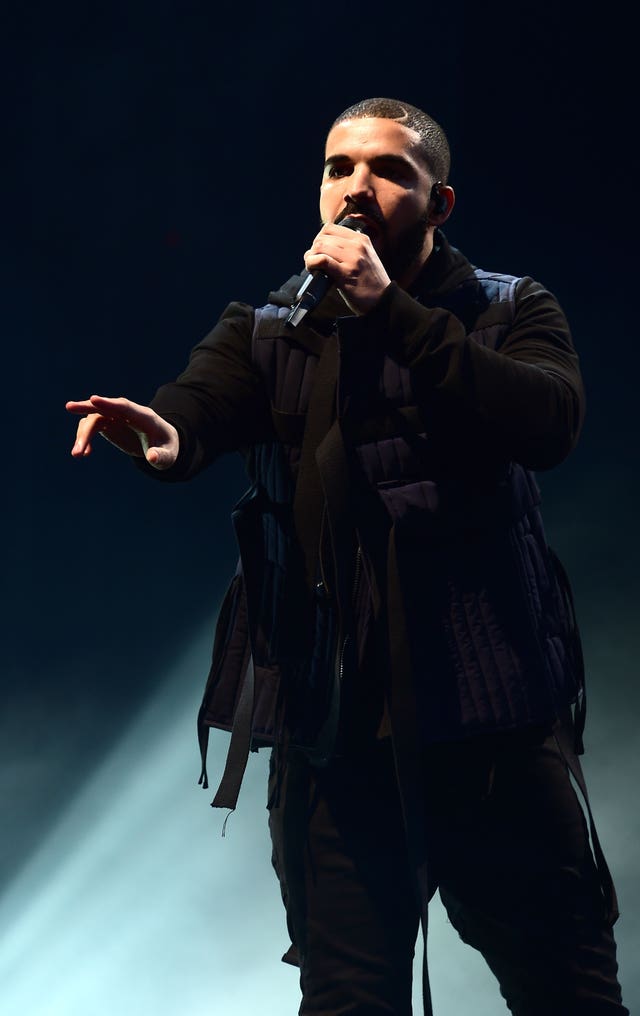 Drake on stage